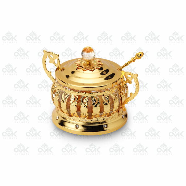 round-multi-utility-gold-caded-container-with-spoon-and-lid-with-certified-crystal-embedded-knob-01